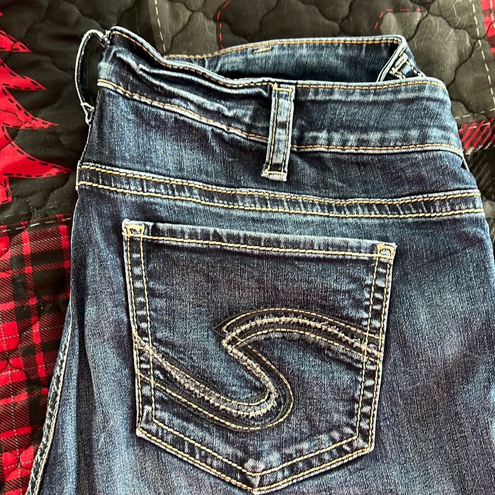 SILVER blue jeans Suki Straight leg 18/30
